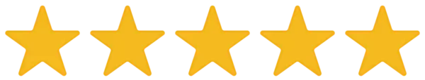 Avaliação média de 4,9 de 5 estrelas